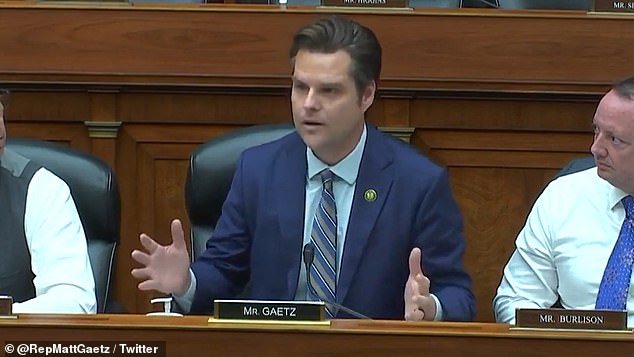 Representative Matt Gaetz made the shocking revelation Wednesday during a House Oversight Committee hearing Wednesday related to UAPs