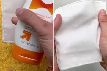 I’m a laundry expert - how to remove sun cream stains and why it's SO hard