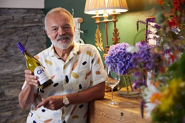 Toasting success: Sales of Graham Norton's wine are fizzing as drinkers increasingly seek out celebrity alcohol brands
