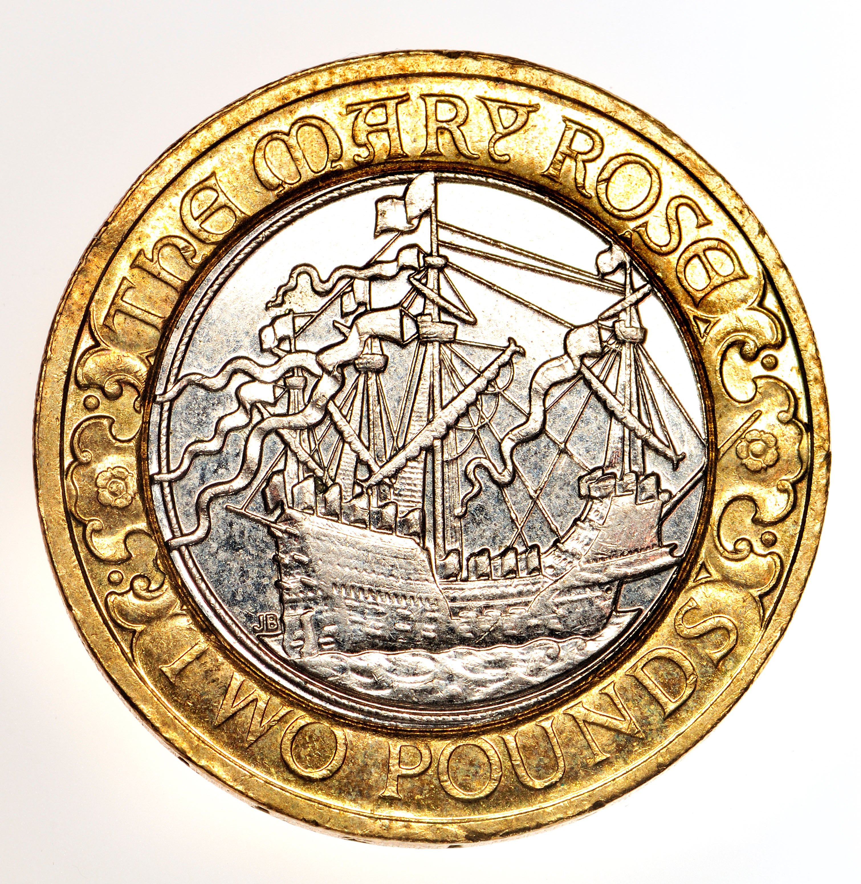 The 2011 Mary Rose coin can fetch around £5 on eBay