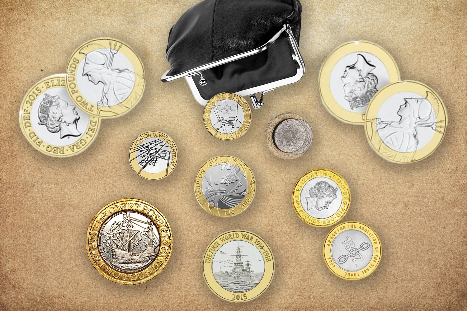 You could find a rare coin in your change that can sell for up to 130 times its face value
