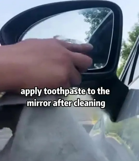 Applying toothpaste to mirrors after cleaning them can also help remove fog and reduce condensation