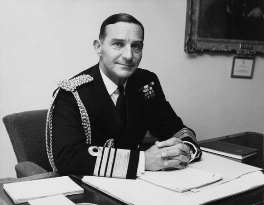 Admiral of the Fleet Lord Hill-Norton