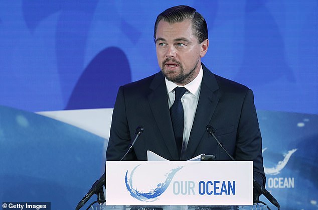 The case also garnered support from actor Leonardo Di Caprio (pictured at the Our Oceans conference in 2016)