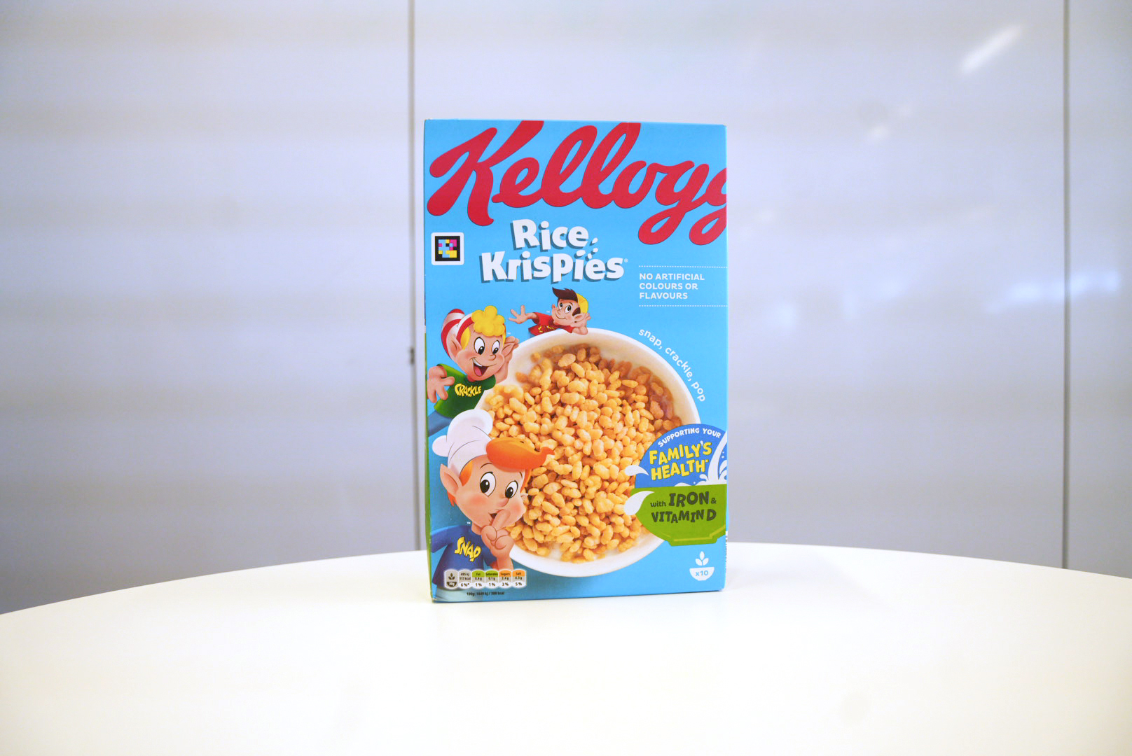 The Kellogg's Rice Krispies shocked me in terms of flavour and texture