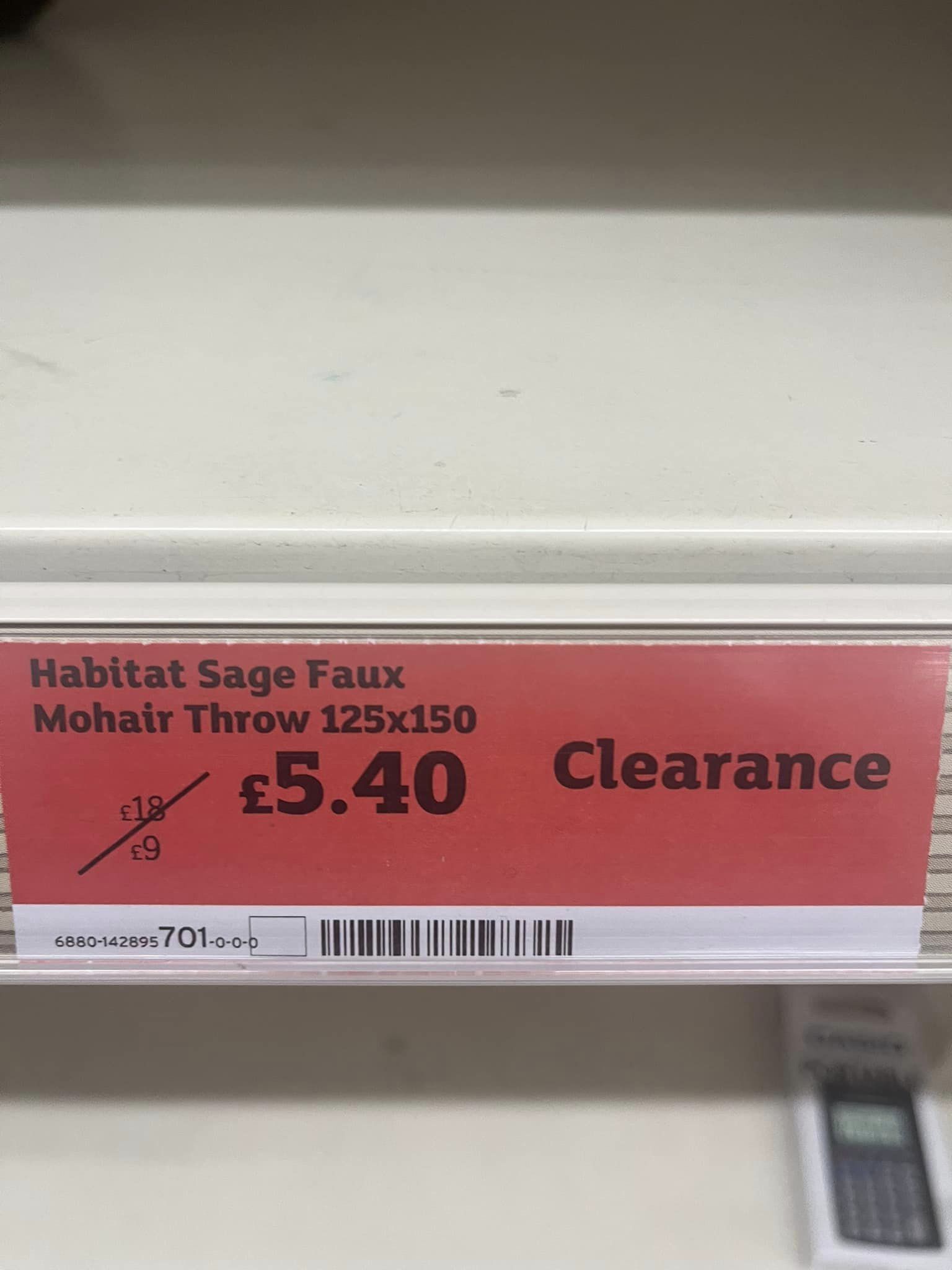 And now, its price has been slashed - selling for a bargain £5.40