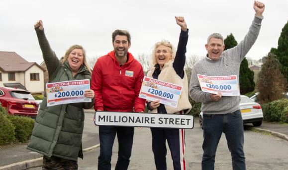 Gary and his wife scooped £200,000 on the People's Postcode Lottery