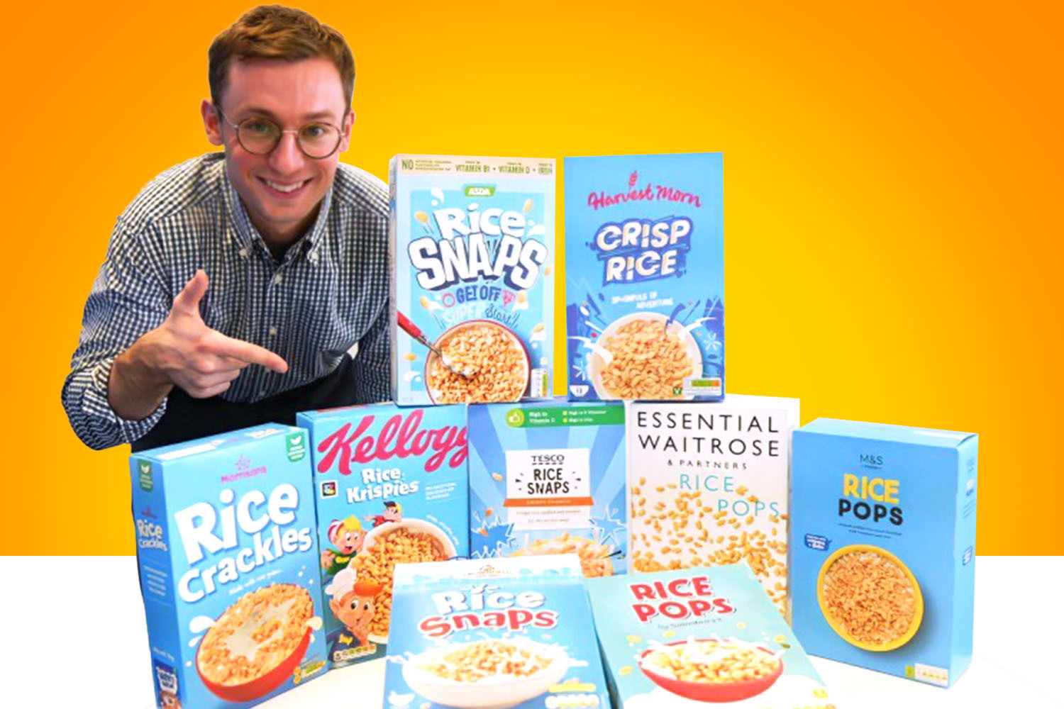 Reporter Sam Walker tried all the supermarket's own brand rice crispies