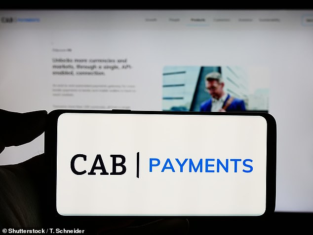 Disastrous float: CAB Payments listed with a price tag of £850m in July but has since seen around £600m wiped off its value