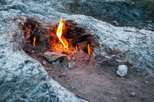 The Chimaera eternal flame, Turkey
