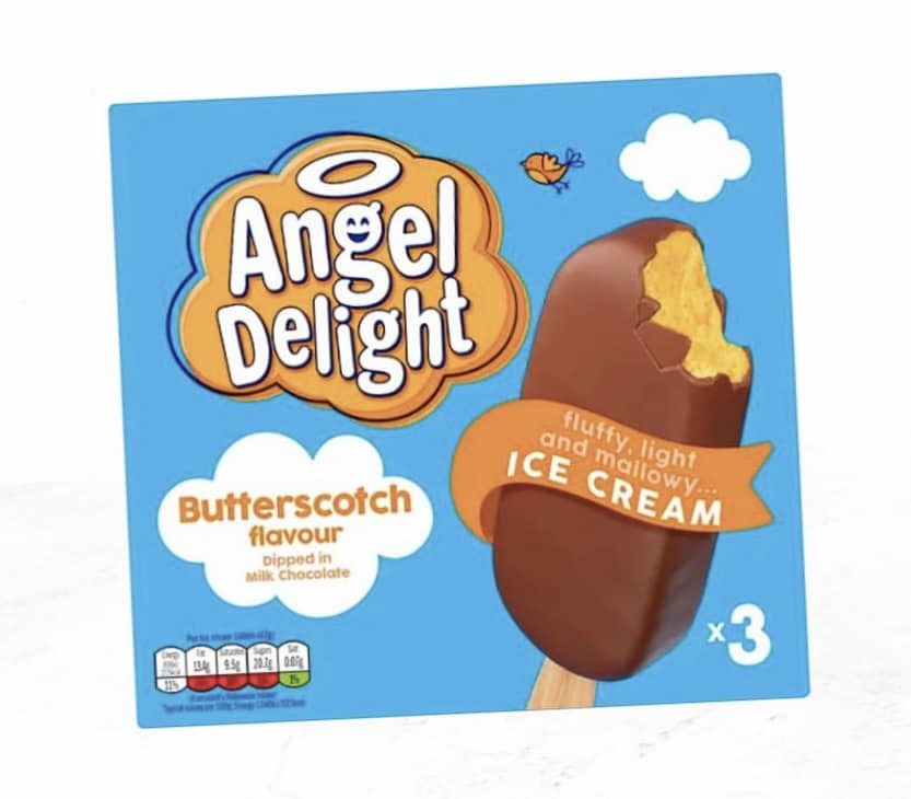 The ice cream sticks are going for £3.25 per pack