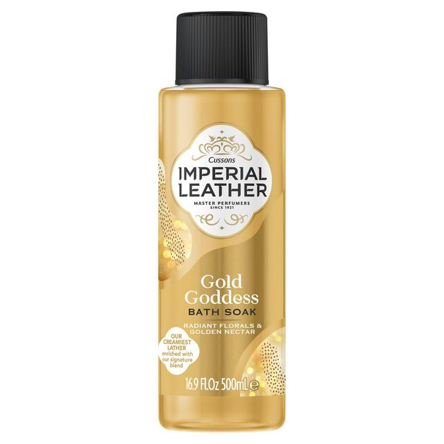 Imperial Leather’s Gold Goddess bath soak, £1.35 from Sainsbury’s with a Nectar card