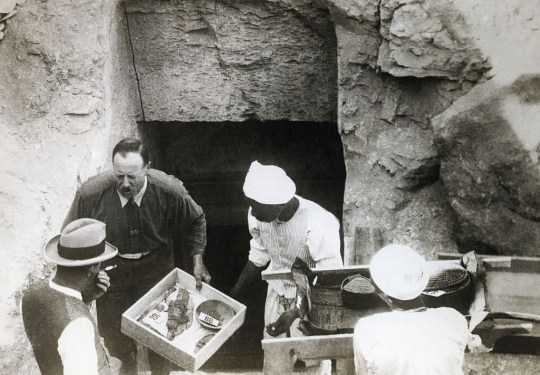 British archaeologist Howard Carter