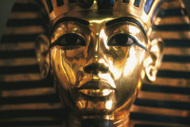 King Tutankhamun;s mask