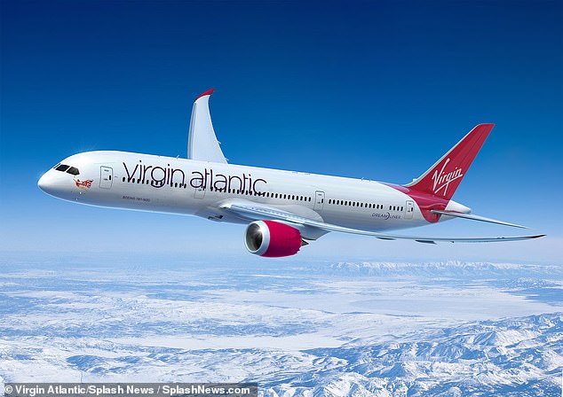 In demand: Virgin Atlantic is now benefiting from US tourists booking spring and summer trips to Europe and its expansion into India